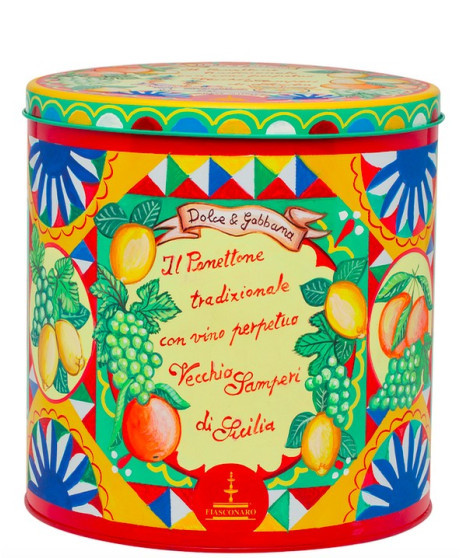 Панеттоне Fiasconaro Dolce & Gabbana Panettone Wine Perpetuo Vecchio Samperi Limited Edition 1000г