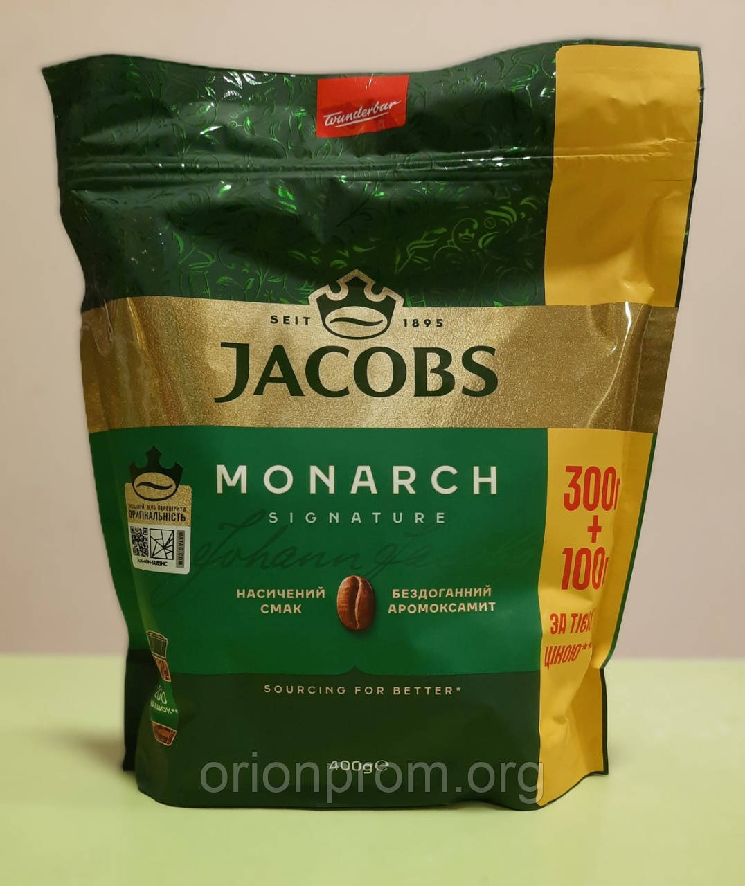 Кава Jacobs Monarch 400 г розчинна, фото 1