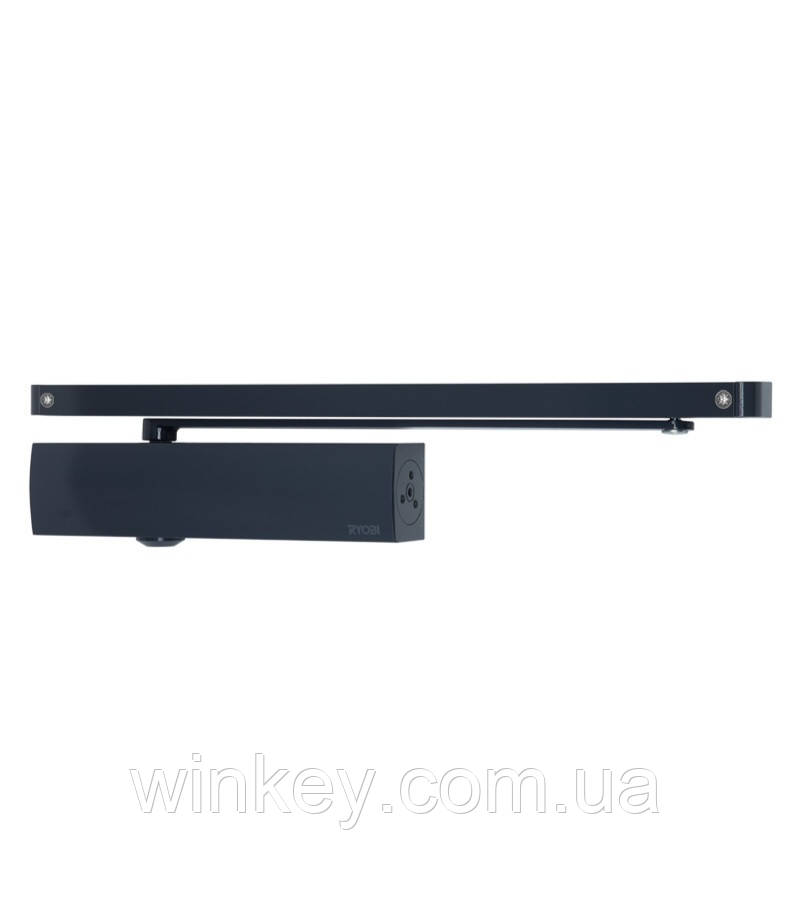 Дотягувач дверей RYOBI 3200 D-3200Т з ковзною шиною і фіксацією антрацит