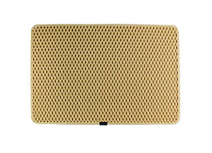 EVA килимок придверний EVAtech Home 60x90 см ромб бежевий кант бежевий