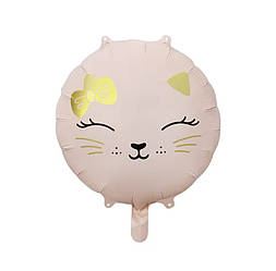 Фольгована кулька кругла 18 люймів Кішечка