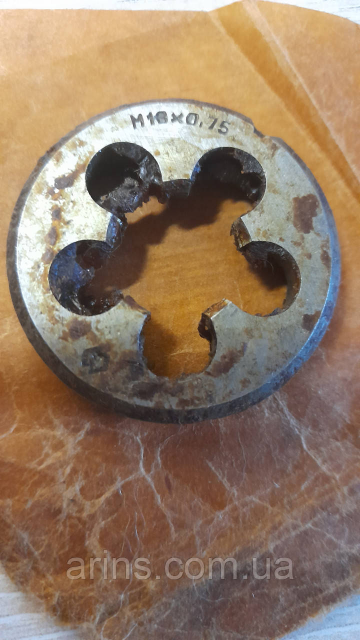 Плашка метрична м18х0.75 ГОСТ 9740-7137, фото 1