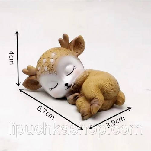 Молд силіконовий 3д "Оленя №2 (бочком)", фото 1