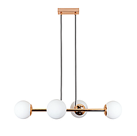 Люстра LEVISTELLA Dizier 7529909-4 GOLD+WH E27