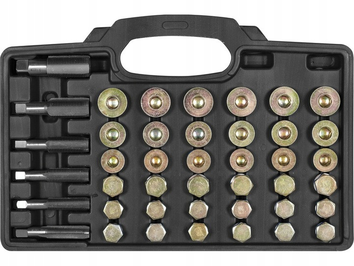 Ремкомплект пробок масляного піддону M13-M22 114 шт. YATO YT-17565