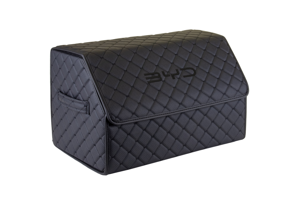 Сумка-органайзер в багажник EVAtech ECO M 30x30x50 см для BYD чорна з чорною ниткою EHECEMBBBBV063, фото 1