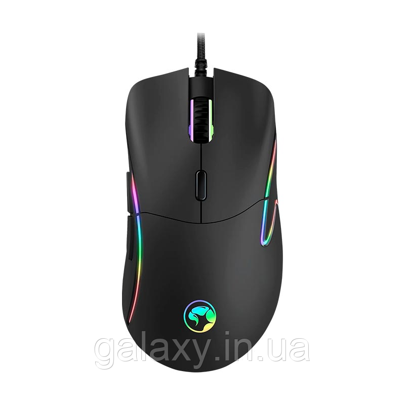 Миша ігрова MARVO Capo 30 дротова для ПК ноутбука з підсвічуванням RGB Gaming M528 Black, фото 1