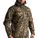 Куртка тактична Soft Shell SKMilitary піскель ММ14, фото 3