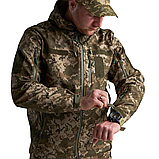 Куртка тактична Soft Shell SKMilitary піскель ММ14, фото 5