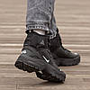 Зимові Чоловічі Кросівки Nike ACG Air Zoom Gaiadome Gore-Tex / Найк АСГ Аїр Зум Гаядом Гор Текс Чорні з Білим, фото 11