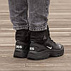 Зимові Чоловічі Кросівки Nike ACG Air Zoom Gaiadome Gore-Tex / Найк АСГ Аїр Зум Гаядом Гор Текс Чорні з Білим, фото 10