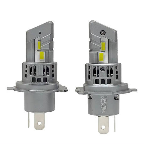 Світлодіодні LED лед лампи H4 (ближнє+дальне світло) компактні BAXSTER SX Active 48W 5800K 12V, фото 1