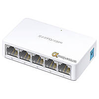 Комутатор 5 port Mercusys MS105 (100 Mb/s)