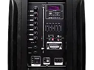 Акустична колонка на коліщатках з 2 мікрофонами та пультом ZXX-7575 60Вт RGB 80х39х33см, фото 8