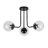 Люстра LEVISTELLA Quevilly 7529908-3 BK+CL E27