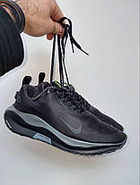 Зимові Чоловічі Кросівки Nike React X Infinity Run 4 Gore-Tex / Найк Реакт Х Інфініті Ран 4 Гор Текс Чорні, фото 3