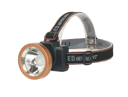 Акумуляторний налобний ліхтар 2W Led GG-5128A