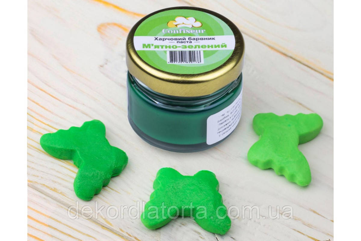 Confiseur - барвник паста м'ятно-зелений