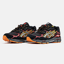 Кросівки Asics Gel-NYC x Naruto Shippuden Black Red / Асікс Гел-НІС Наруто Шипуден Чорні з Червоним, фото 5