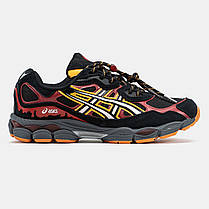 Кросівки Asics Gel-NYC x Naruto Shippuden Black Red / Асікс Гел-НІС Наруто Шипуден Чорні з Червоним, фото 3