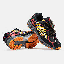 Кросівки Asics Gel-NYC x Naruto Shippuden Black Red / Асікс Гел-НІС Наруто Шипуден Чорні з Червоним, фото 6
