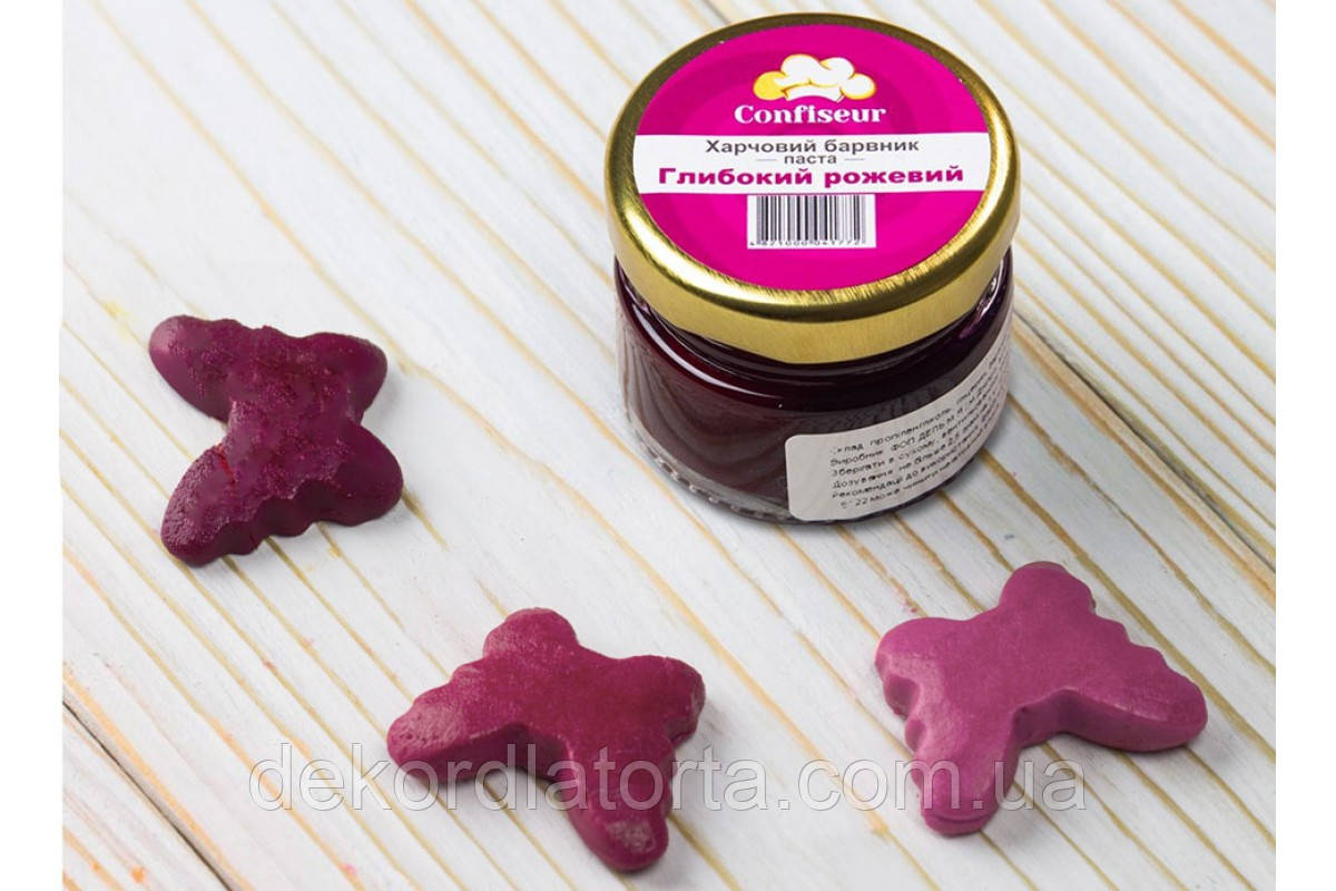 Confiseur - барвник паста Глибокий рожевий