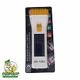 Ліхтарик багатофункціональний на сонячній батареї ORTEX OX-1082, фото 8