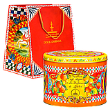 Панеттоне Fiasconaro Dolce & Gabbana Panettone Candied Citrus and Saffron Limited Edition 1000 г, фото 4