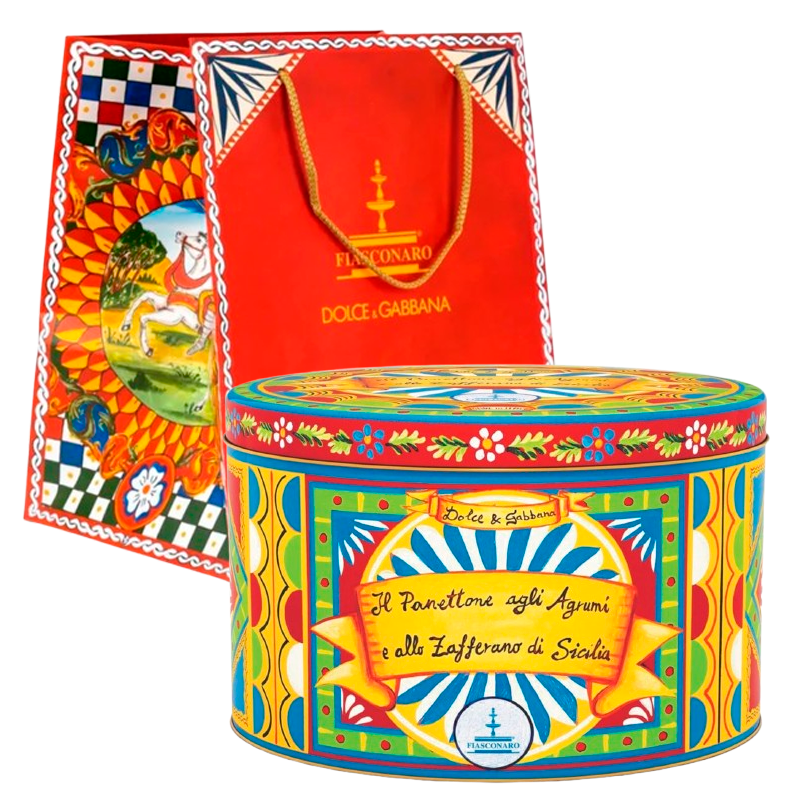Панеттоне Fiasconaro Dolce & Gabbana Panettone Candied Citrus and Saffron Limited Edition 1000 г
