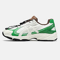 Чоловічі Кросівки Asics Gel-Kahana Trail V4 White / Асікс Гел-Кахана Трейл В4 Білі із Зеленим та Коричневим, фото 4