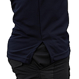 Форменна футболка поло темно-синя ДСНС CoolPass на короткий рукав з липучками під шеврони, фото 7