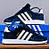 SALE Кросівки Adidas Iniki замшеві закриті синій колір, фото 3