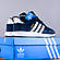 SALE Кросівки Adidas Iniki замшеві закриті синій колір, фото 6