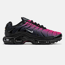 Чоловічі Кросівки Nike Air Max Tn Plus Pink Black / Найк Аїр Макс ТН Плюс Рожеві з Чорним, фото 3