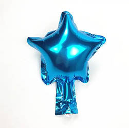 Фольгована куля Маленька зірочка 5 дюймів синій