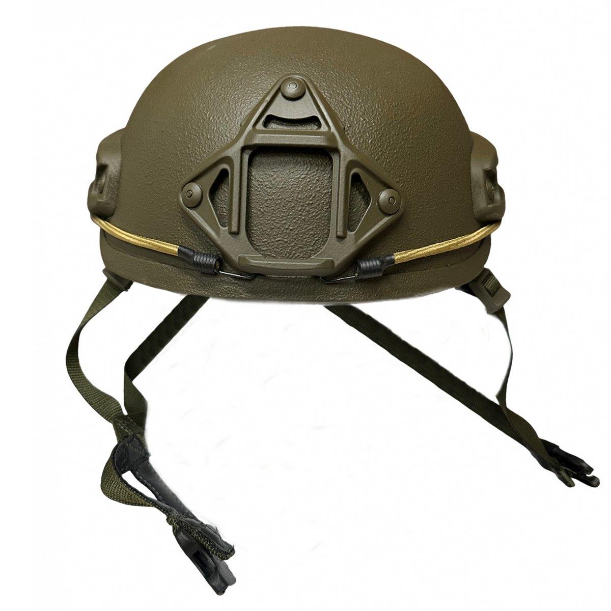 Каска-шолом Каска-2М - бойовий - балістичний - з високим обрізом - з чохлом на каску - Піксель