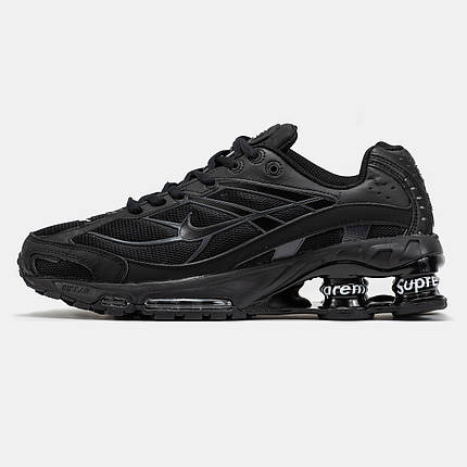 Кросівки Nike x Supreme Shox Ride 2 Black / Найк Суприм Шокс Райд 2 Чорні, фото 1