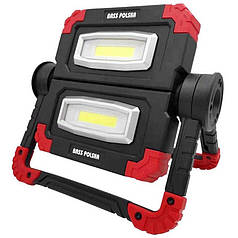 Світлодіодний акумуляторний прожектор з повербанком 2х20 Вт 4000 Лм Bass Polska 5905