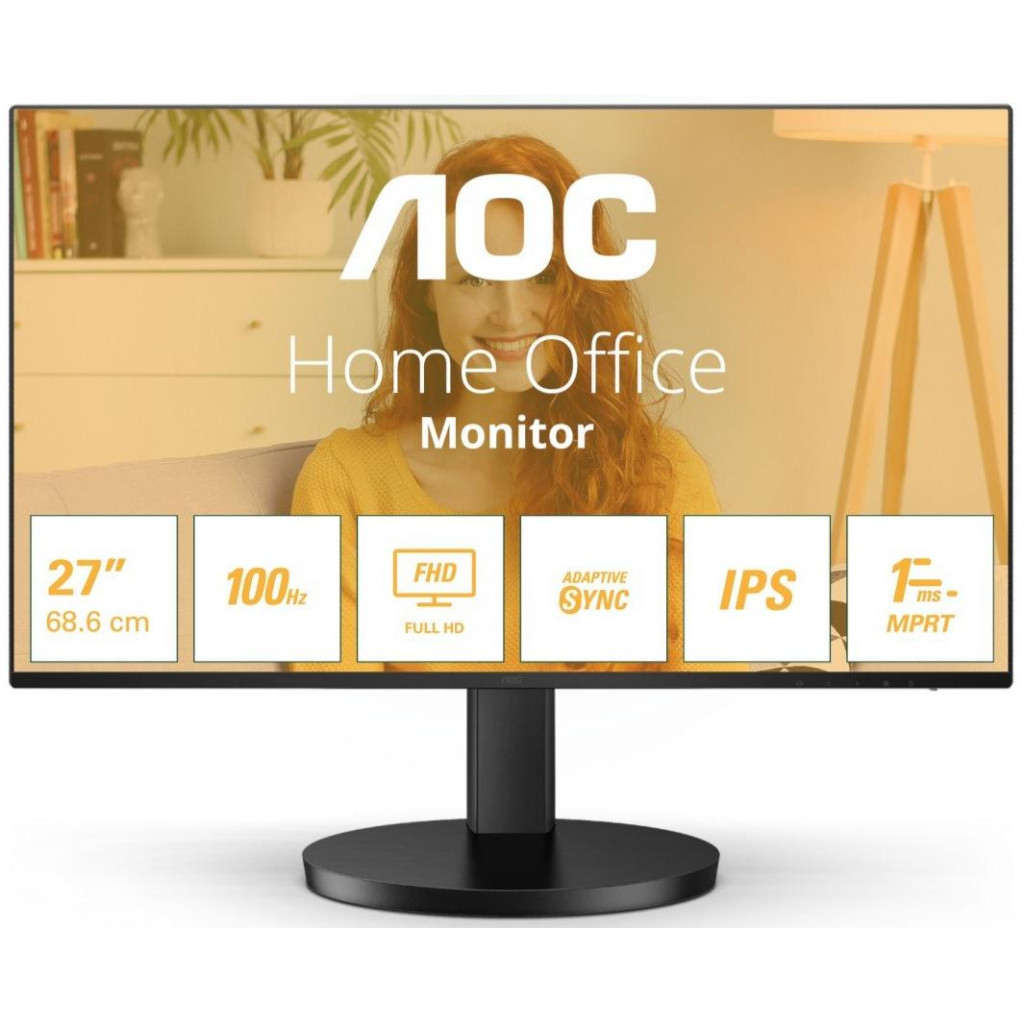 Монітор 27" AOC 27B3HA2 Black (27B3HA2)