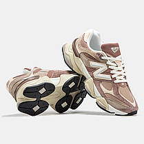 Кросівки New Balance 9060 Brown Beige / Нью Беланс 9060 Коричневі з Бежевим, фото 6