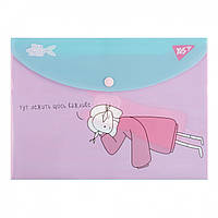 Папка-конверт (B5 на кнопці) YES Hey Helly