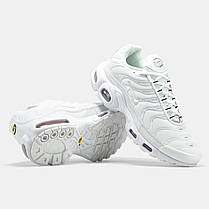 Чоловічі Кросівки Nike Air Max TN Plus All White / Найк Аїр Макс ТН Плюс Олл Білі, фото 6