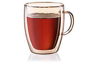 Набір чашок із подвійними стінками Ardesto Golden Moon AR2627BGR 270 мл 2 шт brooklyn