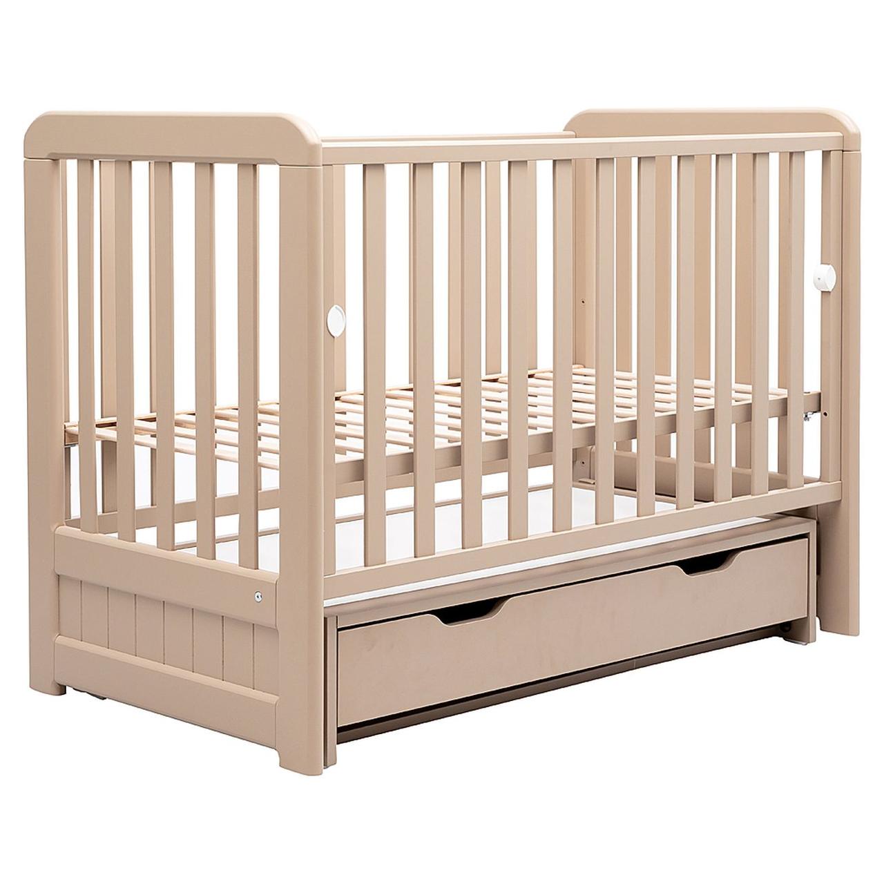 Ліжко Babyroom Люкс LYO-03 бук білий, фото 1