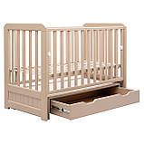 Ліжко Babyroom Люкс LYO-03 бук білий, фото 4