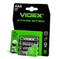 Батарейка Videx LR03 Alkaline (AAA) Blister Card 8pcs