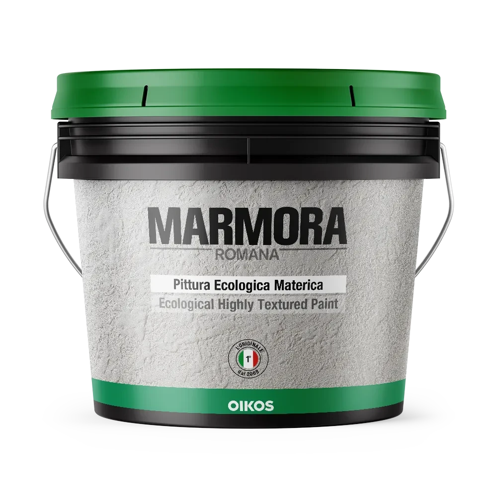 Декоративна штукатурка MARMORA ROMANA з мармурових частинок. Oikos