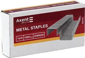 Скоби для степлера (№10/5, 1000шт) Axent Delta D4101