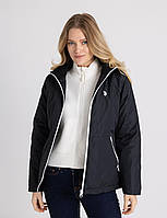 Вітровка з капюшоном жіноча U.S. Polo Assn S чорна