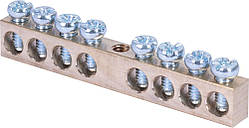 Шина нульова e.bsc.stand.20.8, 8 отв.х 20 А